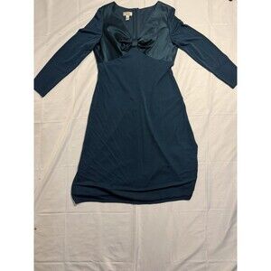 Talbots Women Size 16 Long Sleeve Formal Dress Winter Wedding Holiday